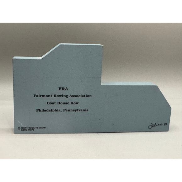 Cats Meow - FRA Fairmont Rowing Association Boat House Row Philadelphia PA - Picture 2 of 2